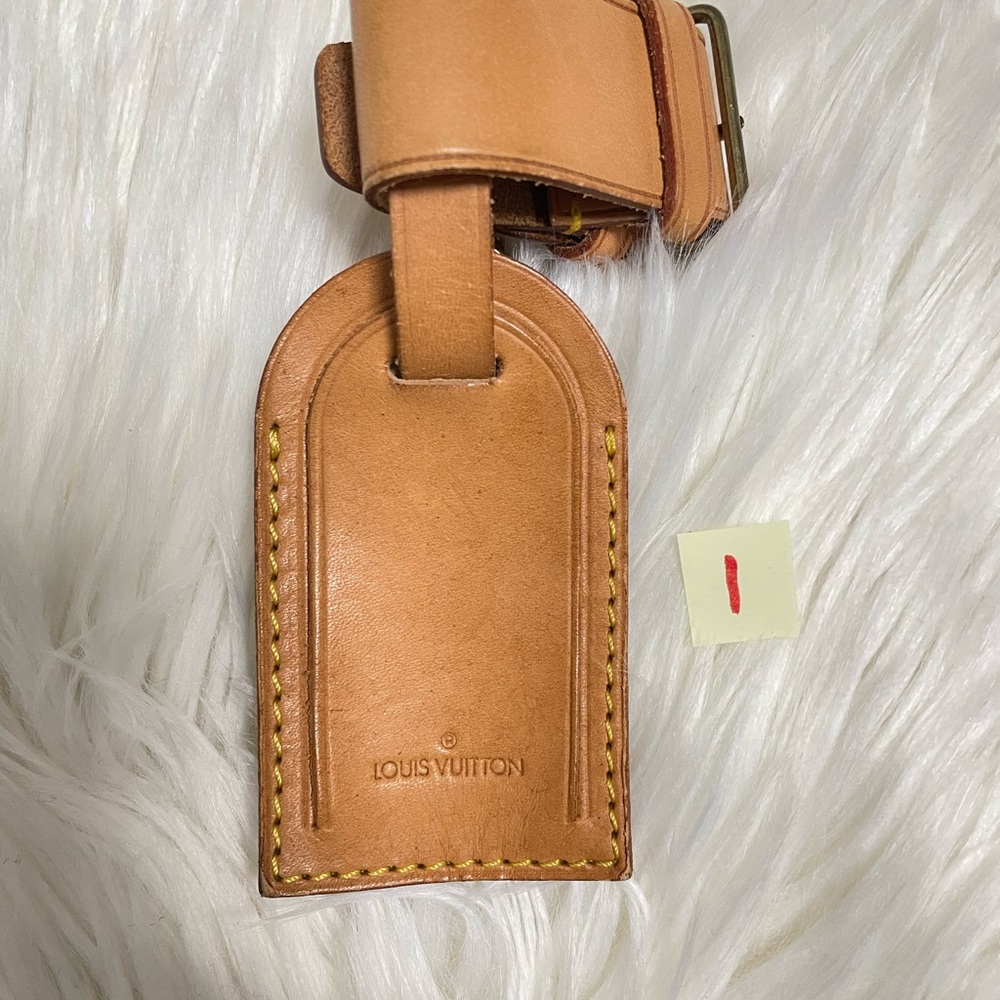 Sold Louis Vuitton Luggage Tag made in France